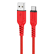 Кабель USB - Type-C Hoco X59 Victory PD 18W 100см 3A  (red)