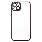 Чехол-накладка - PC073 с закрытой камерой для "Apple iPhone 13" (black) (213822)