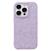 Чехол-накладка - PC071 POSH SHINE для "Apple iPhone 14 Pro" россыпь кристаллов (ice violet) (231598)