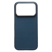 Чехол-накладка Cellis SM009 POSH KEVLAR SafeMag для "Apple iPhone 17 Pro" (ocean blue) (241595)