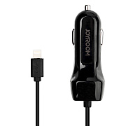 ЗУ Автомобильное с кабелем Joy Room UP-522AL USB/lightning/5V/2.1A (black)
