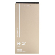 Внешний аккумулятор Remax RPP-65 10 000mAh Micro USB/Lightining/USB (gold)