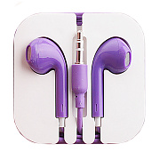 Проводные наушники вкладыши Activ MD827ZM Jack 3,5  (violet)