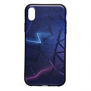 Чехол-накладка - SC185 для "Apple iPhone XR" (010) (blue/light pink)