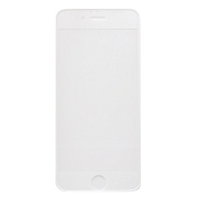 Защитное стекло Full Screen Glass 3D для Apple iPhone 6/iPhone 6S c силиконовыми краями (white/white) (white)