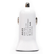 Адаптер Автомобильный AC01 2USB/5V/2.4A (white)