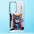 Чехол-накладка - PC092 для "Samsung Galaxy A55" (кот) (transparent)