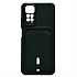 Чехол-накладка - SC304 с картхолдером для "Xiaomi Redmi Note 11 4G Global/Redmi Note 11S 4G" (dark green) (208782)