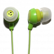 Проводные наушники внутриканальные Glossar GSR-100 Jack 3,5  (green)