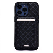 Чехол-накладка - SM022 SafeMag c картхолдером  для "Apple iPhone 13 Pro" (black)
