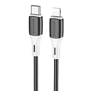 Кабель Type-C - Apple lightning Borofone BX79 PD 20W 100см 3A  (black)