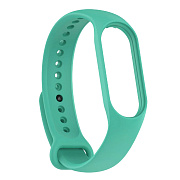 Ремешок - WB13 Xiaomi Mi Band 7 силикон на кнопке (регулируемый) (dark green)