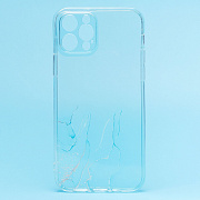 Чехол-накладка - SC239 для "Apple iPhone 12 Pro" (004) (прозрачный)