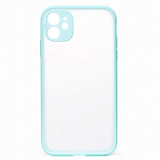 Чехол-накладка - PC041 для "Apple iPhone 11" (light blue/white)