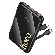 Внешний аккумулятор Hoco Q37 Graceful 22.5W+PD20W 10000mAh Type-C/USB/Type-C/Lightning (black)