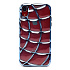 Чехол-накладка - SC340 для "Apple iPhone XR" (transparent/blue) (230436)