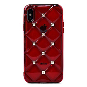 Чехол-накладка - SC151 для "Apple iPhone X/XS" (red) ..