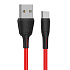Кабель USB - Type-C Celebrat FLY-2T 12W 100см 2,4A  (red)