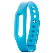 Ремешок - WB13 Xiaomi Mi Band силикон на кнопке (регулируемый) (sky blue)