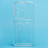 Чехол-накладка - SC276 с картхолдером для "Realme C83 5G/P4 Lite/Narzo 100 Lite" (transparent)