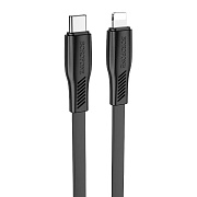 Кабель Type-C - Apple lightning Borofone BX85 PD 20W 100см 3A  (black)