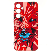 Чехол-накладка Luxo Creative для "Samsung Galaxy A35" (146) (red) (238011)