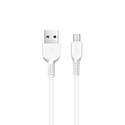 Кабель USB - micro USB Hoco X20 Forest Mystery 12W 300см 2,4A  (white)
