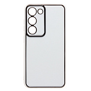 Чехол-накладка - PC084 экокожа для "Samsung SM-S911 Galaxy S23" (white) (219688)