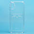Чехол-накладка - SC276 с картхолдером для "Samsung Galaxy A07 4G" (transparent) (241636)
