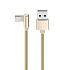 Кабель USB - Type-C Borofone BX26 Express 18W 100см 3A  (gold)