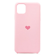 Чехол-накладка - Soft Touch Love для "Apple iPhone 11 Pro" (light pink)