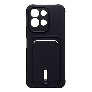 Чехол-накладка - SC304 с картхолдером для "Xiaomi Redmi 17 4G" (black) (246602)