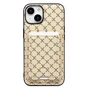 Чехол-накладка - SM022 SafeMag c картхолдером  для "Apple iPhone 14" (white)