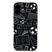 Чехол-накладка Luxo Creative для "Apple iPhone 16 Plus" (140) (black) (238071)