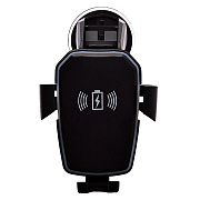 Держатель автомобильный - зажим K81-1 лобовое стекло, приборная панель (black)