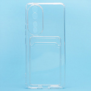 Чехол-накладка - SC276 с картхолдером для "Honor 90" (transparent)