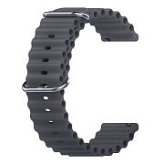 Ремешок - WB35 Ocean Band Универсальный 22мм (dark grey)