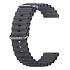 Ремешок - WB35 Ocean Band Универсальный 22мм (dark grey)