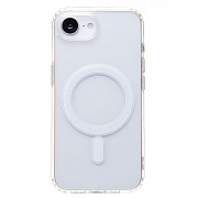Чехол-накладка - SM006 SafeMag для "Apple iPhone 16e" (прозрачный)