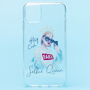 Чехол-накладка - SC226 для "Apple iPhone 11" (005) (прозрачный)