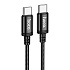 Кабель Type-C - Type-C Hoco X89 Wind PD 60W 200см 3A  (black)