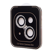 Защитное стекло для камеры - СG04 для "Apple iPhone 13/13 mini" (black) (231464)