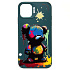 Чехол-накладка - SC335 для "Apple iPhone 11"  (медведь) (dark green) (227091)