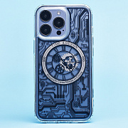 Чехол-накладка - SM014 SafeMag для "Apple iPhone 13 Pro" (silver)