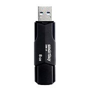 Флэш накопитель USB  8 Гб Smart Buy CLUE 3.1 (black) 