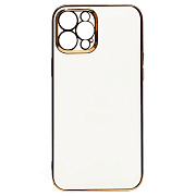 Чехол-накладка - SC301 для "Apple iPhone 12 Pro Max" (white) (208149)