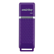 Флэш накопитель USB  4 Гб Smart Buy Quartz (violet)