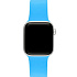 Ремешок - ApW Sport Band Apple Watch 38/40/41 mm силикон на кнопке (L) (light blue)