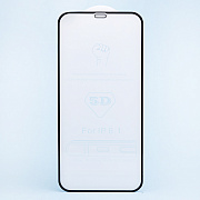 Защитное стекло Full Screen - 3D Flat для "Apple iPhone 12/iPhone 12 Pro" (тех.уп.) (black)