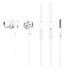 Проводные наушники с микрофоном внутриканальные Celebrat S70 Jack 3,5  (white)
